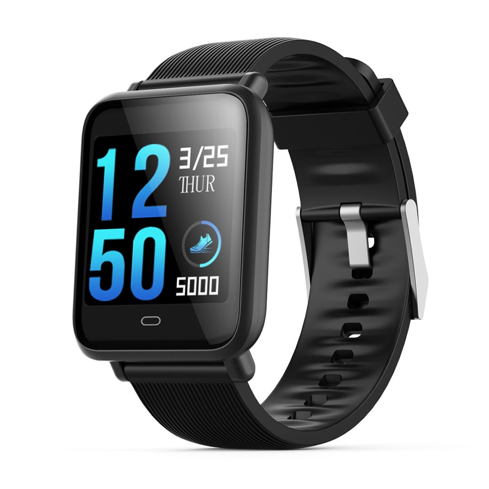 Rugged GPS Fitness Smartwatch with Heart Rate Monitor Waterproof Digital Touchscreen and Sport Strap - Image 2