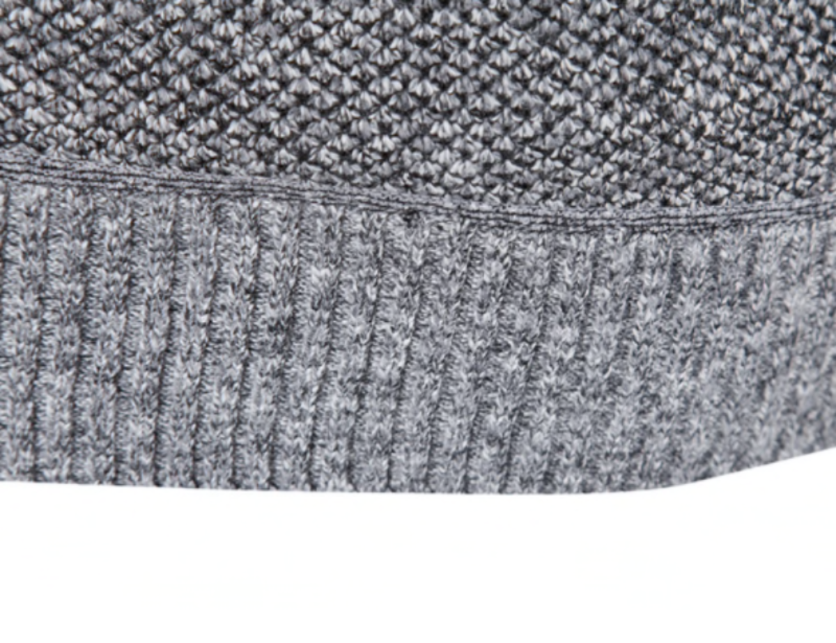 Men’s Stand-Up Collar Winter Jumper Vintage Thick Zip Style