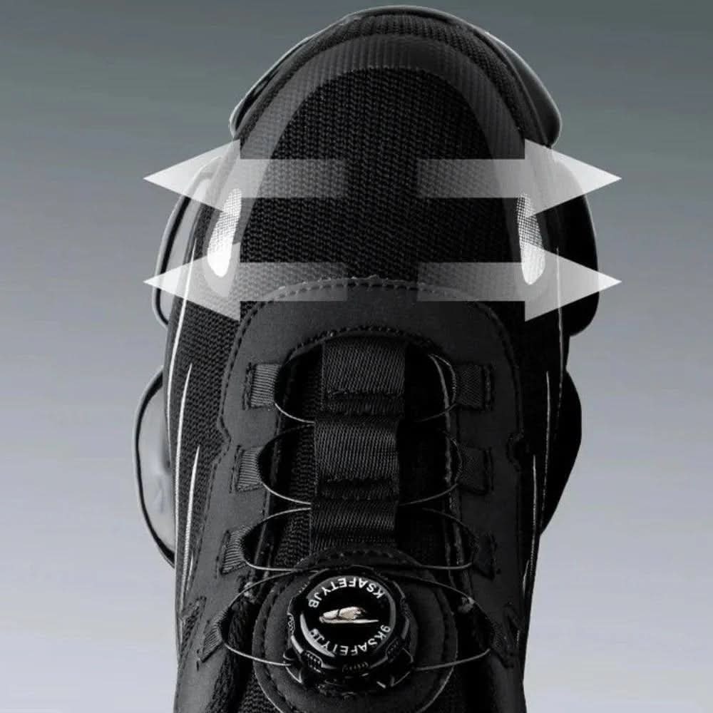Safety Shoes Mens Sneakers Work Breathable Mesh Non Slip Outdoor Resistant - Image 2