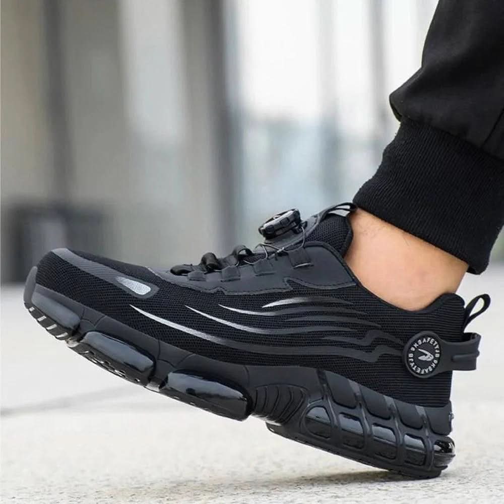 Safety Shoes Mens Sneakers Work Breathable Mesh Non Slip Outdoor Resistant - Image 4