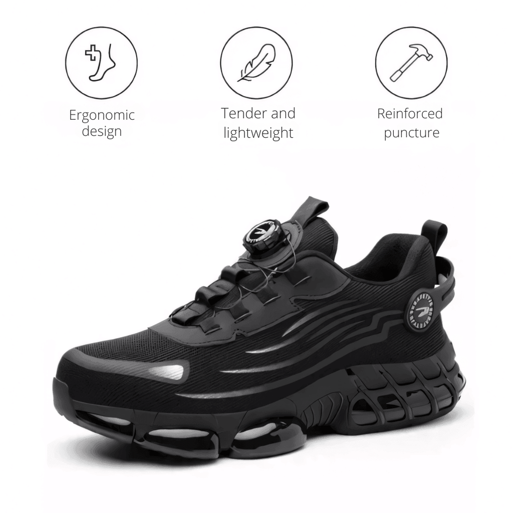 Safety Shoes Mens Sneakers Work Breathable Mesh Non Slip Outdoor Resistant - Image 6