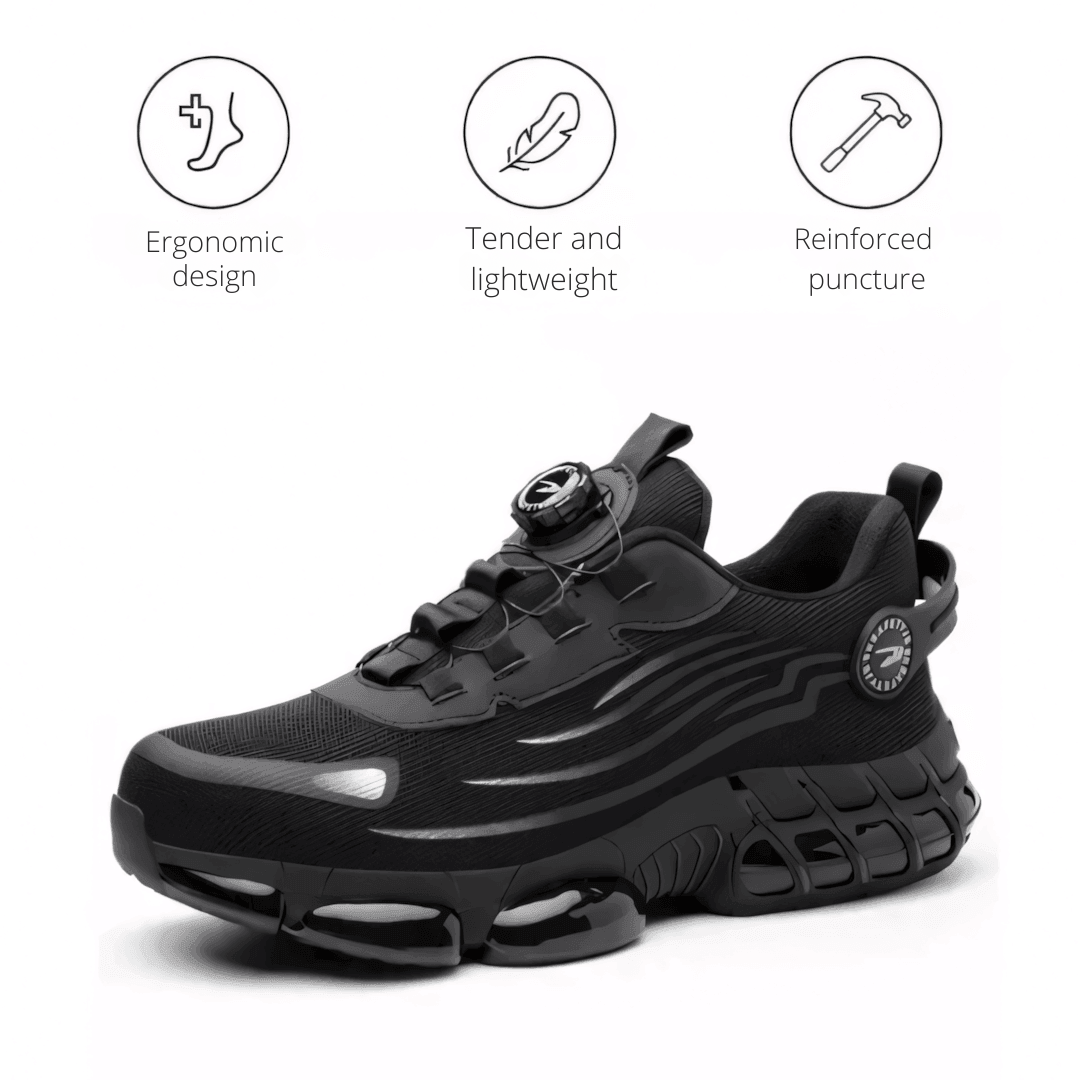 Safety Shoes Mens Sneakers Work Breathable Mesh Non Slip Outdoor Resistant - Image 6
