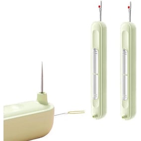 Seam Ripper and Stitch with Integrated Needle Threader Retractable Compact Sewing Tool Fabric - Image 6