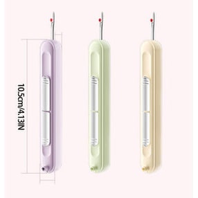 Seam Ripper and Stitch with Integrated Needle Threader Retractable Compact Sewing Tool Fabric - Image 9