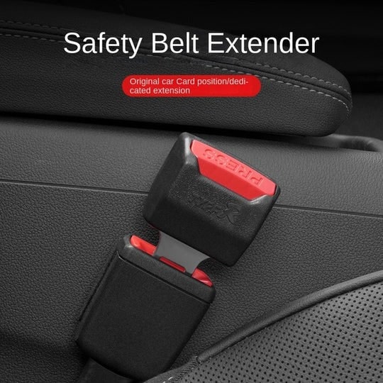 Seat Belt Buckle Extender with Safety Extension and Locking Clip for Car 3 Point - Image 4
