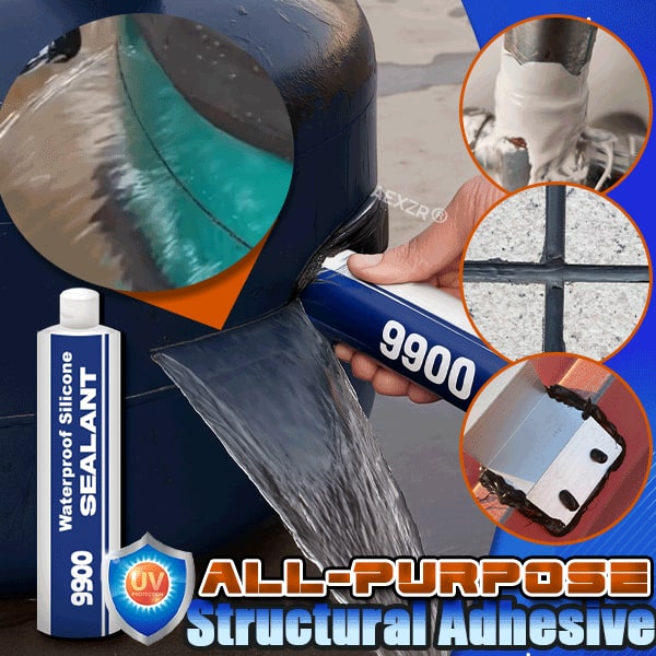 Silicone Sealant Waterproof Liquid Rubber Caulk for Flexible Bonding 100 - Image 1