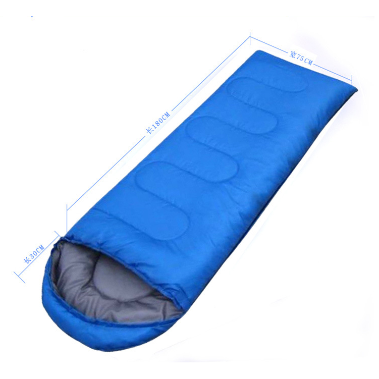 Sleeping Bag Nap Sack with Hood and Two-Way Zipper for Camping Travel Ultralight Quilt - Image 8