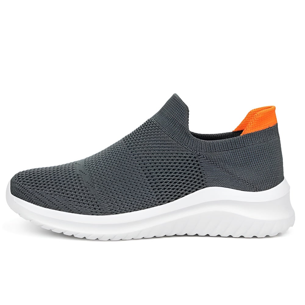 Slip on Sneakers Women Mesh Cushioned Breathable Knit Walking Shoes - Image 8