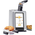 Smart Touchscreen Toaster Two Slice Panini Press Warming Rack Metal Digital - Image 1