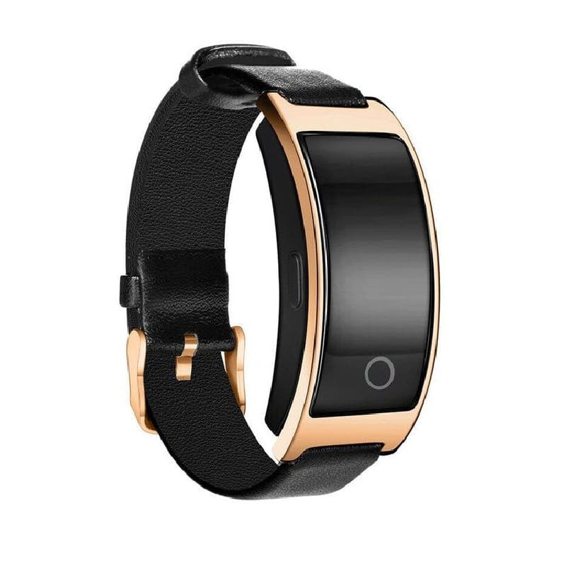 Smartwatch Fitness Tracker Watch Activity Leather Waterproof Heart Rate - Image 2