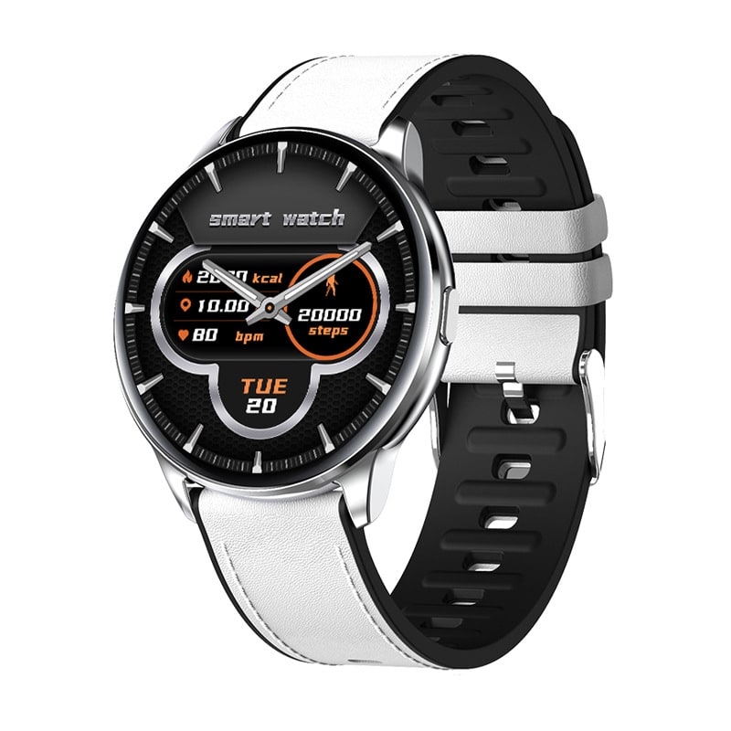 Smartwatch with Fitness Tracker and Heart Rate Monitor Rugged Durable Design with Round Touchscreen - Image 2