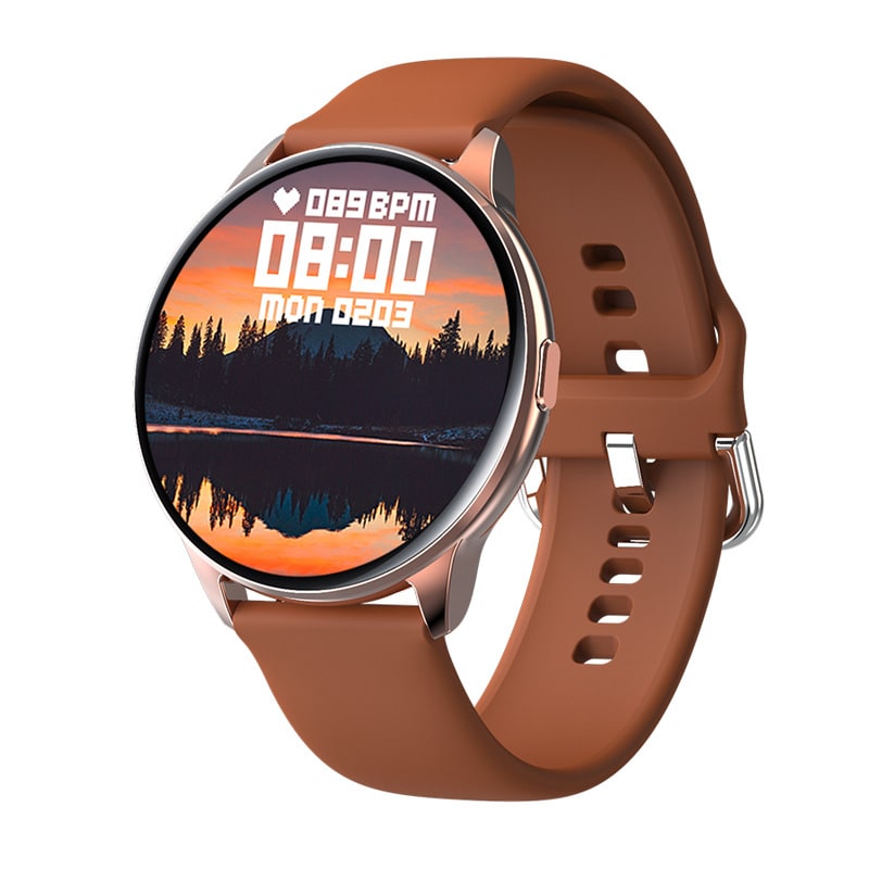Smartwatch with Fitness Tracker and Heart Rate Monitor Rugged Durable Design with Round Touchscreen - Image 6