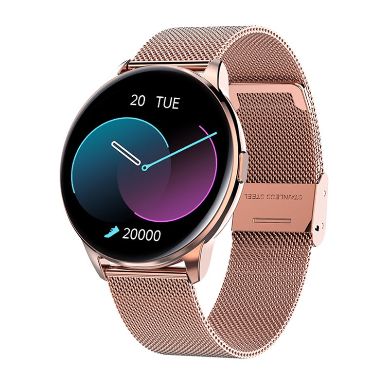 Smartwatch with Fitness Tracker and Heart Rate Monitor Rugged Durable Design with Round Touchscreen - Image 7