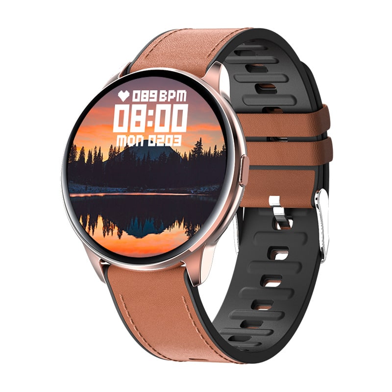 Smartwatch with Fitness Tracker and Heart Rate Monitor Rugged Durable Design with Round Touchscreen - Image 9