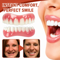 Snap on Veneers Temporary Tooth Moldable Fake Teeth Upper Lower - Image 1