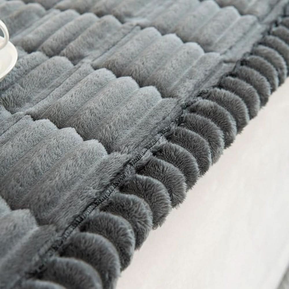 Sofa Couch Seat Cushion Cover with Plush Quilted Design and Non-Slip Backing Stretchable - Image 8