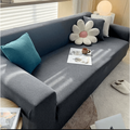 Sofa Cover Slipcover for Couch with Ribbed Jacquard and Non-Slip Backing Cat Protector - Image 1