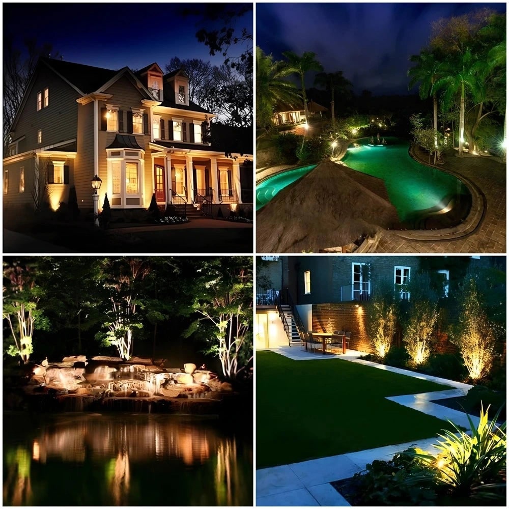 Solar Garden Lights Landscape Powered Spotlight Adjustable Rechargeable Outdoor - Image 18