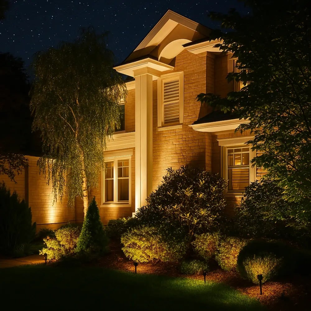 Solar Garden Lights Landscape Powered Spotlight Adjustable Rechargeable Outdoor - Image 6