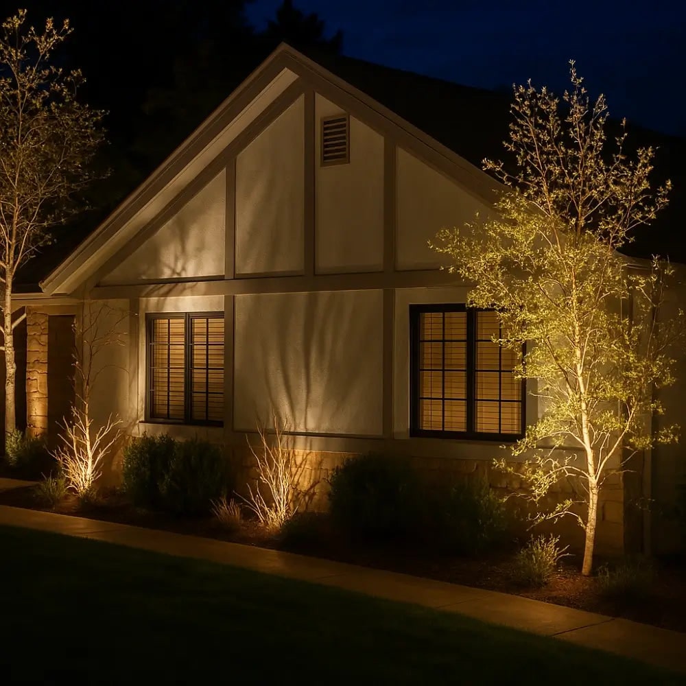 Solar Garden Lights Landscape Powered Spotlight Adjustable Rechargeable Outdoor - Image 7