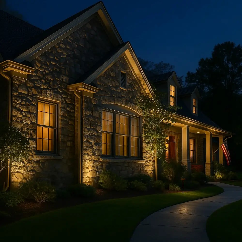 Solar Garden Lights Landscape Powered Spotlight Adjustable Rechargeable Outdoor - Image 8