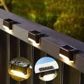 Solar LED Outdoor Lights Pathway Fence Deck Stairs Waterproof Wireless Step - Image 3
