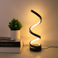 Spiral LED Table Lamp with Adjustable Color Temperature for Desk and Dining Room - Image 7