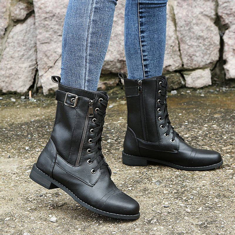 Women's Lightweight Support Boots with Easy Zip