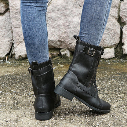 Women's Lightweight Support Boots with Easy Zip