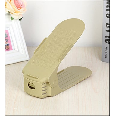 Stackable Shoe Rack with Adjustable Shelves for Closet Storage and Organization Shelf Bench - Image 15