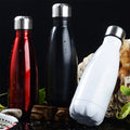 Stainless Steel Insulated Leak Proof Water Bottle Double Wall Portable Outdoor - Image 1