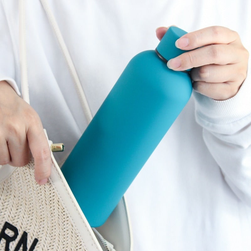 Stainless Steel Insulated Water Bottle Double Walled Matte Portable Travel Finish - Image 3
