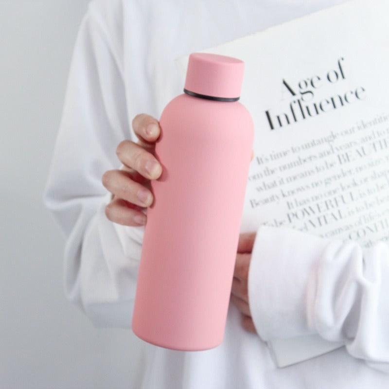 Stainless Steel Insulated Water Bottle Double Walled Matte Portable Travel Finish - Image 7