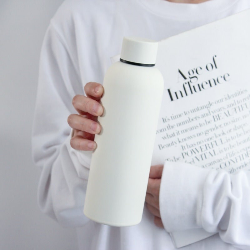 Stainless Steel Insulated Water Bottle Double Walled Matte Portable Travel Finish - Image 8
