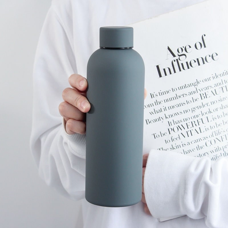 Stainless Steel Insulated Water Bottle Double Walled Matte Portable Travel Finish - Image 9