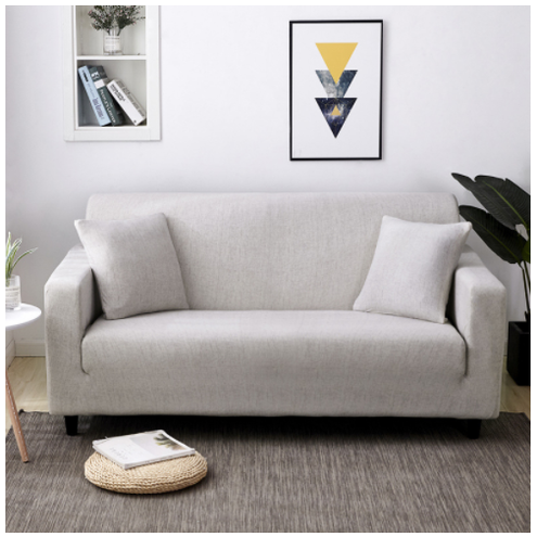 Stretch Sofa Cover Fitted Three Seater Slipcover with Elastic Design and Floral Print - Image 13