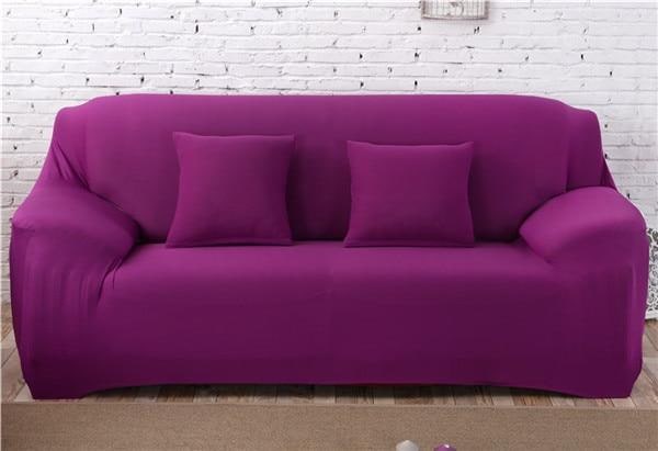 Stretch Sofa Cover with Elastic Fit and Machine Washable Slipcover - Image 19