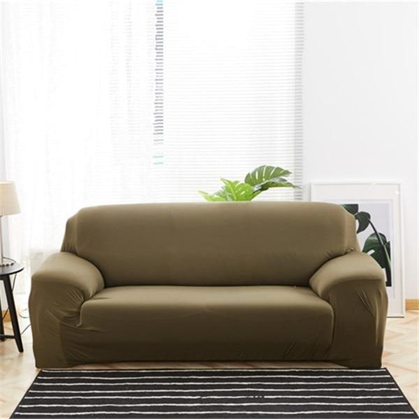 Stretch Sofa Cover with Elastic Fit and Machine Washable Slipcover - Image 21