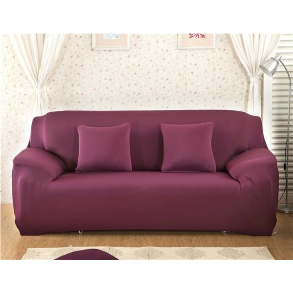 Stretch Sofa Cover with Elastic Fit and Machine Washable Slipcover - Image 22
