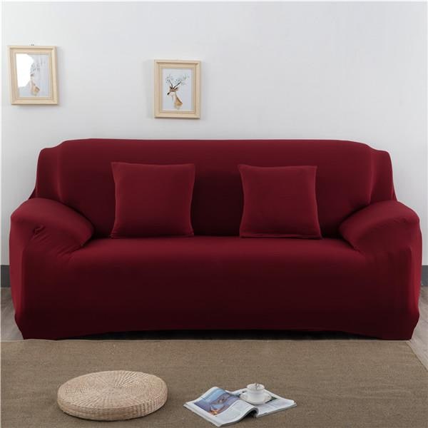 Stretch Sofa Cover with Elastic Fit and Machine Washable Slipcover - Image 23