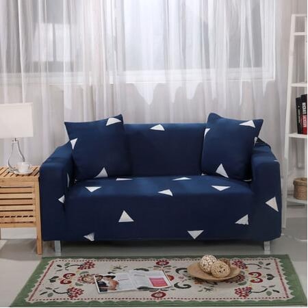 Stretch Sofa Cover with Elastic Slipcover and Matching Pillowcases for Pet Protection Protector - Image 10