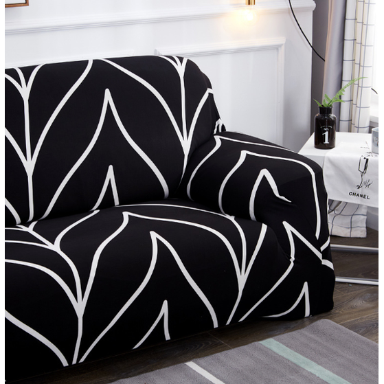 Stretch Sofa Cover with Elastic Slipcover and Matching Pillowcases for Pet Protection Protector - Image 24