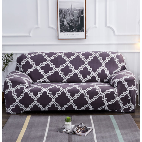 Stretch Sofa Cover with Elastic Slipcover and Matching Pillowcases for Pet Protection Protector - Image 27