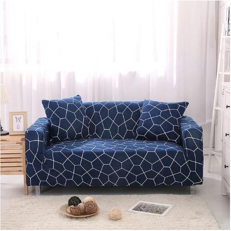 Stretch Sofa Cover with Elastic Slipcover and Matching Pillowcases for Pet Protection Protector - Image 8