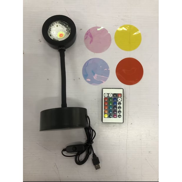 Sunset Lamp Projector LED Night Light with Adjustable Stand for Bedroom Star - Image 19