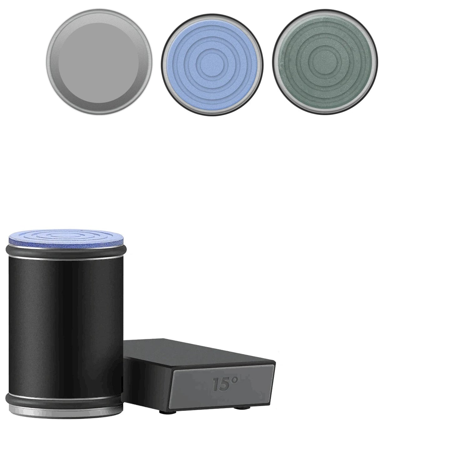 2-in-1 Rolling Knife Sharpener Dual-Angle Kitchen Blade Tool