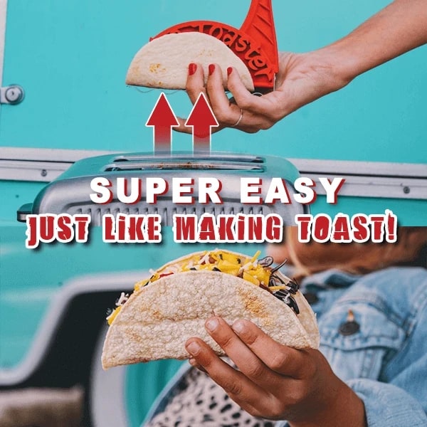Taco Shell Maker Machine for Toasters with Tortilla Molds and Heat-Resistant Handle - Image 5
