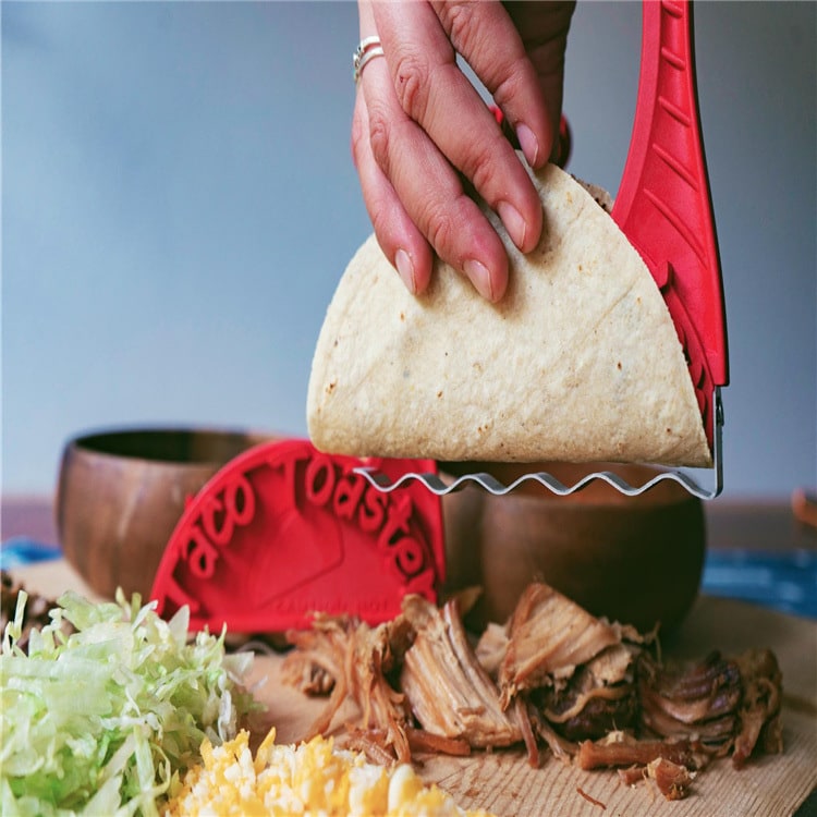 Taco Shell Maker Machine for Toasters with Tortilla Molds and Heat-Resistant Handle - Image 6