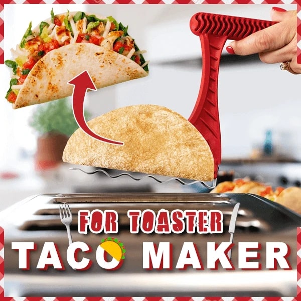 Taco Shell Maker Machine for Toasters with Tortilla Molds and Heat-Resistant Handle - Image 8