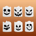 Tea Light Candles Halloween with Color Changing LED Battery Operated Set of 6 With Timer - Image 6